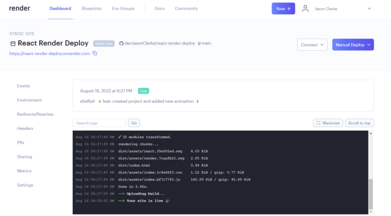 How to deploy your Single Page Application on Render - Caribbean Tech ...