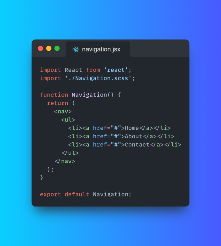 Building a Responsive Navigation Bar with React - Caribbean Tech Connect